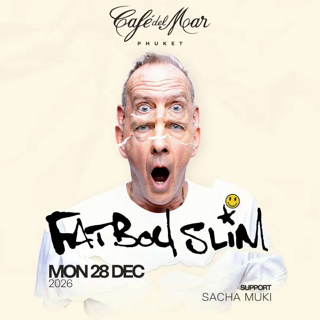 Fat Boy Slim at Café del Mar on Monday, December 28, 2026