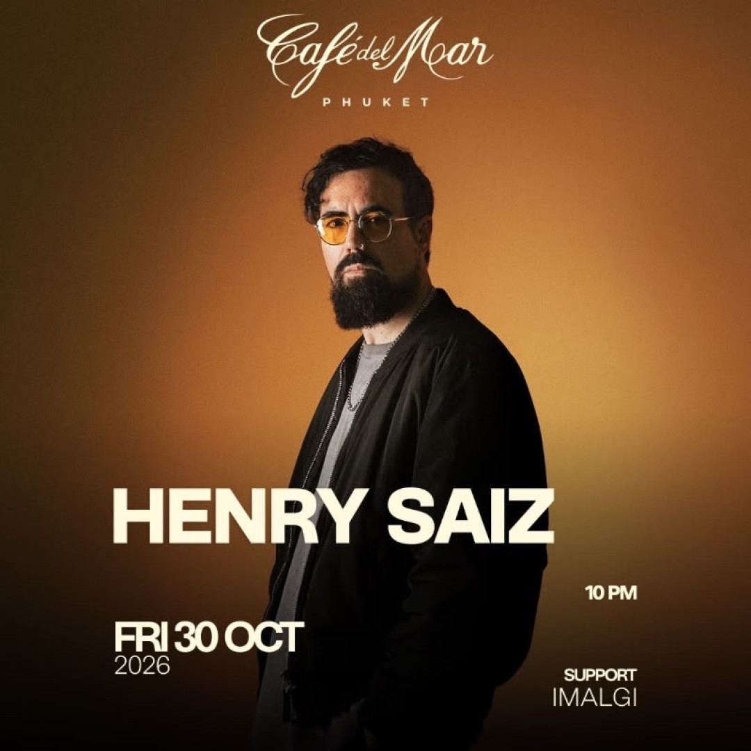 Henry Saiz at Café del Mar on Friday, October 30, 2026