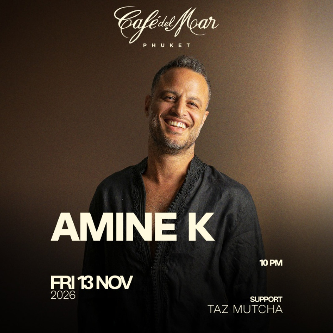 Amine K at Café del Mar on Friday, November 13, 2026