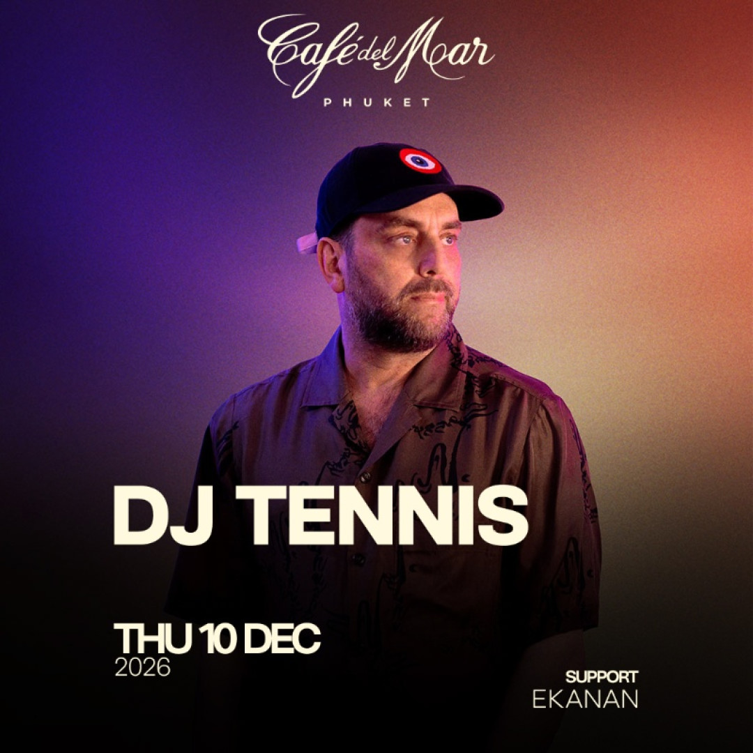 DJ Tennis at Café del Mar on Thursday, December 10, 2026