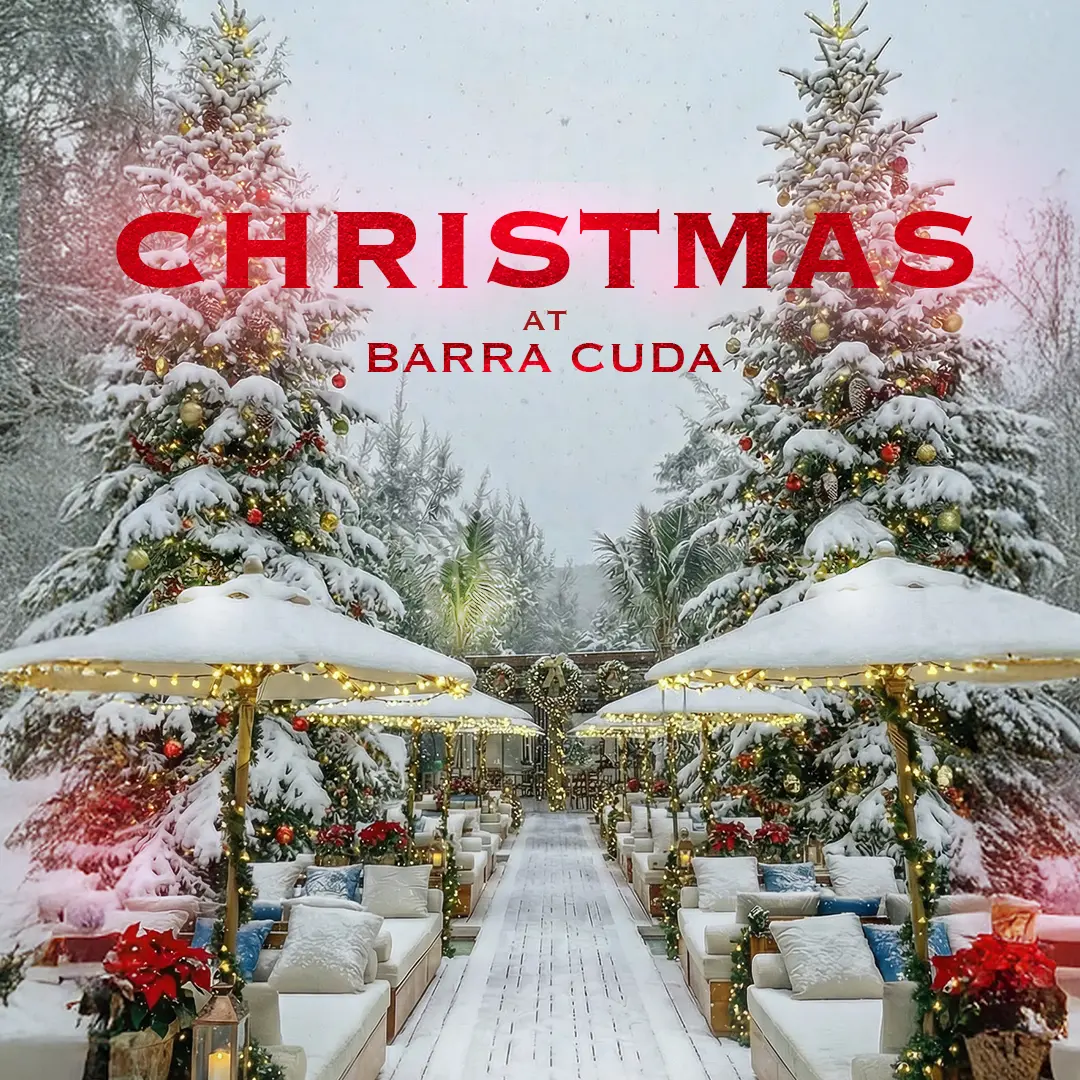 Christmas Eve at Barra Cuda on Friday, December 25, 2026