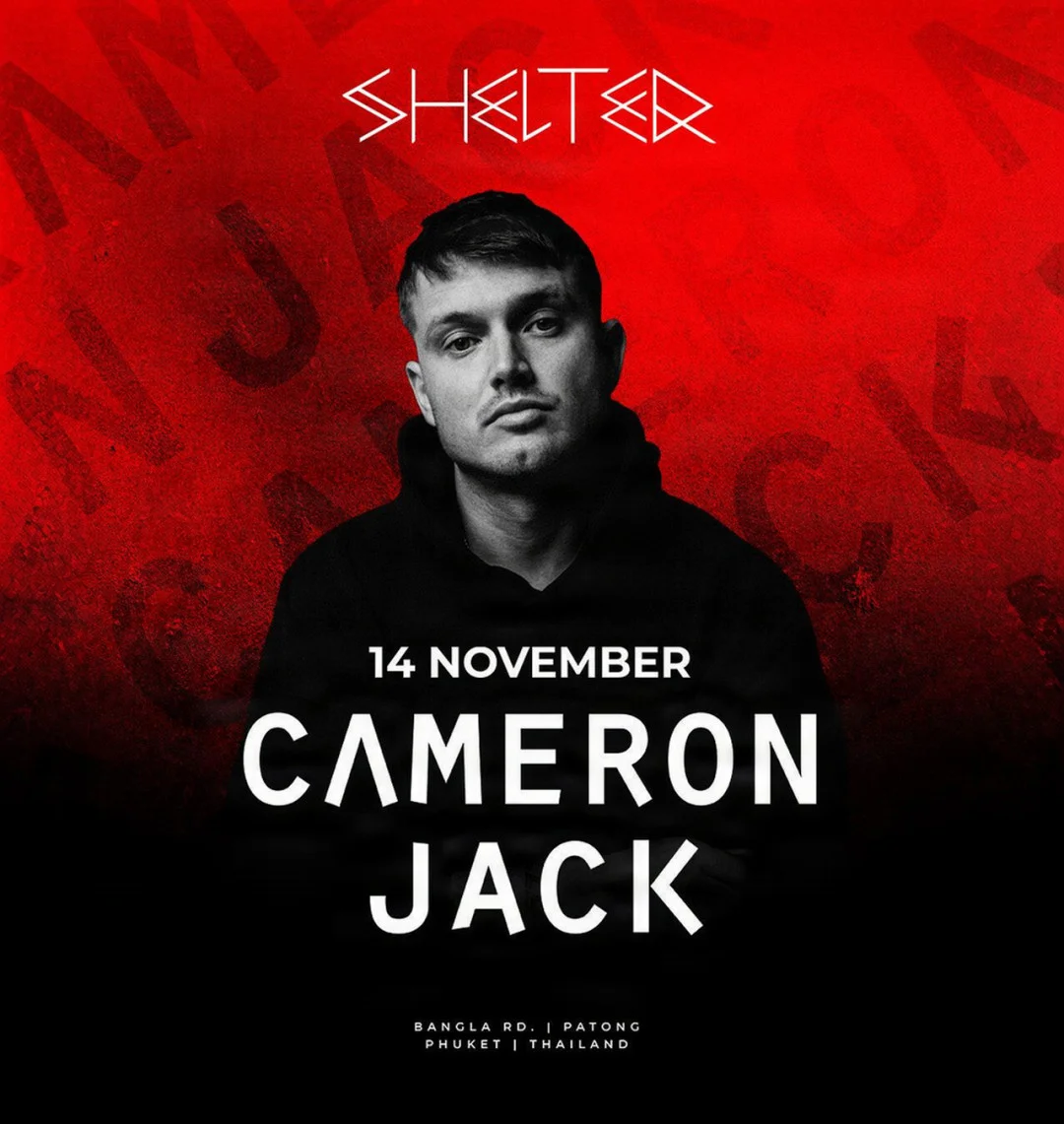 Cameron Jack at Shelter on Saturday, November 14, 2026