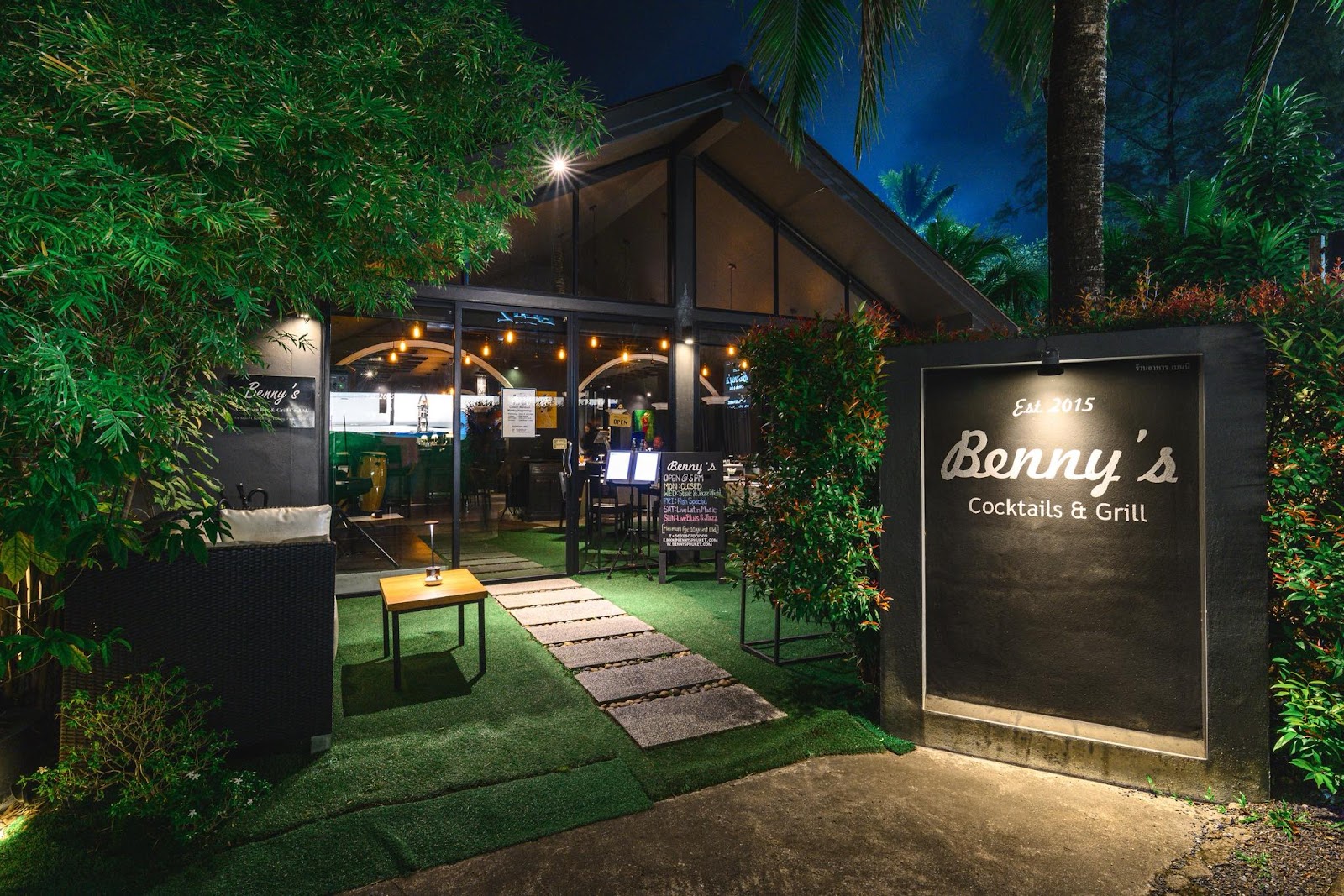 Benny's Cocktails & Grill — Restaurant in Surin, Phuket
