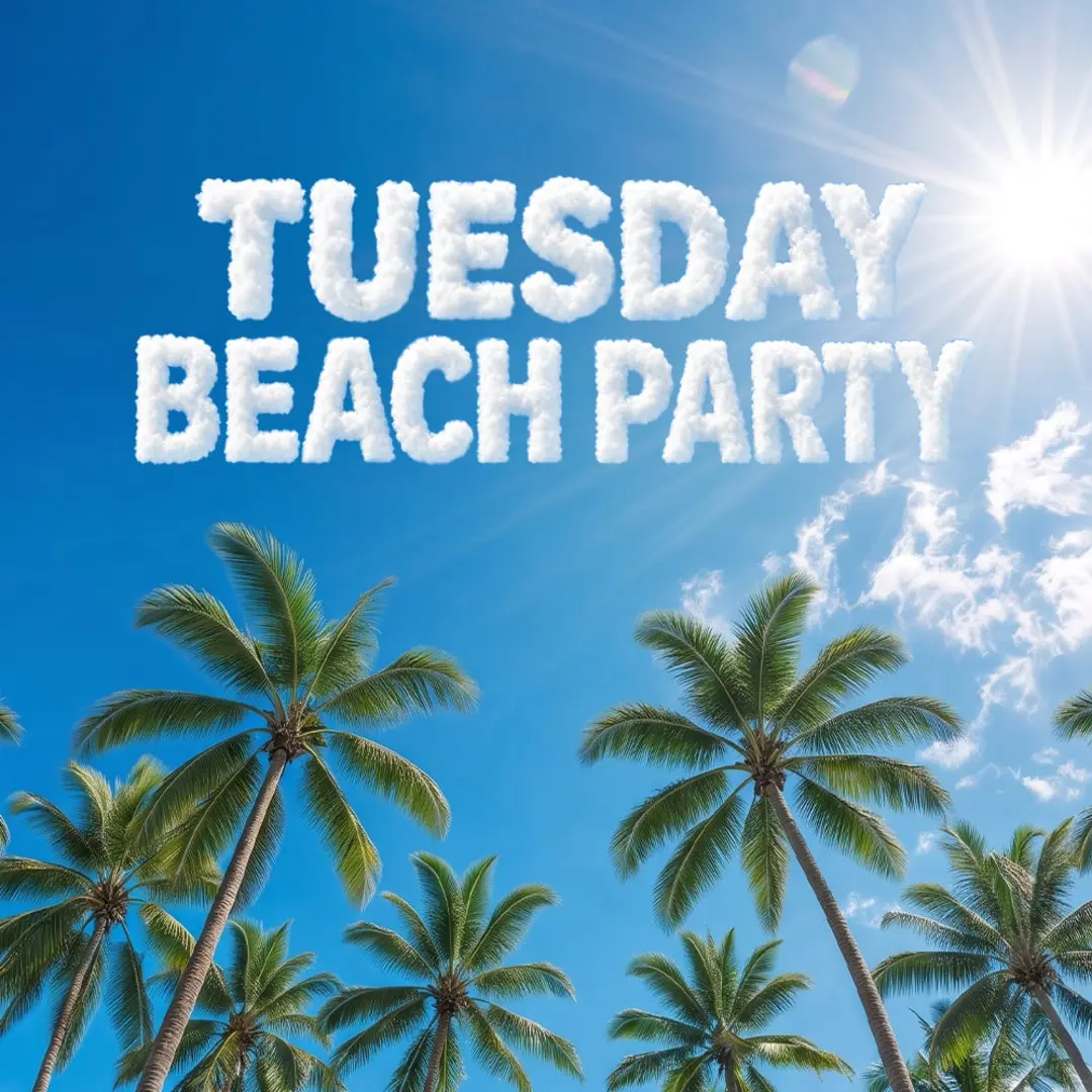 Tuesday Beach Party at Barra Cuda